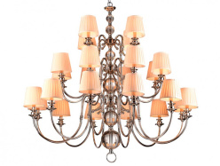 Фото Подвесная люстра Newport 31010+12/C без абажуров