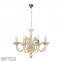 Фото Подвесная люстра iLamp P2318-8GD