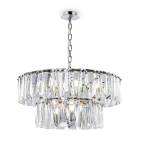 Каскадная люстра Maytoni MOD043PL-12CH Фото Каскадная люстра Maytoni MOD043PL-12CH