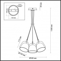 Купить Подвесная люстра LUMION 4455/6