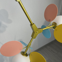 Купить с доставкой по Москве и России Люстра на штанге ImperiumLoft 191898-26