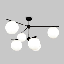 Фото Люстра на штанге Eurosvet 60147/6 черный