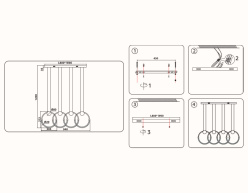 Купить с доставкой по Москве и России Подвесной светильник Ambrella Light FL10598