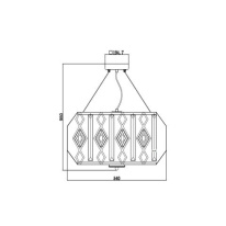 Цена на Подвесная люстра Vele Luce VL2181P08