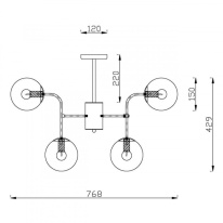 Люстра на штанге Vele Luce VL2214L06 в интернет магазине Гет Лайт