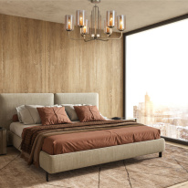 Цена на Люстра на штанге Eurosvet 60138/6 перламутровое золото