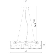 Купить Подвесная люстра Divinare 2002/01 SP-9