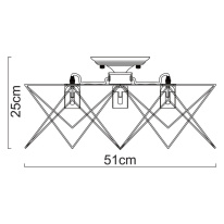 Цена на Накладная люстра ARTE Lamp A6048PL-5BK