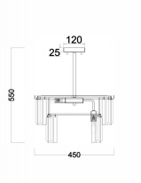 Купить с доставкой по Москве и России Люстра на штанге Freya FR11001PL-08CH