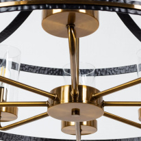 Подвесная люстра ARTE Lamp A7011SP-8BK в интернет магазине Гет Лайт