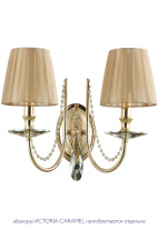 Бра Crystal Lux VICTORIA AP2 GOLD/AMBER Купить с доставкой по Москве и России Бра Crystal Lux VICTORIA AP2 GOLD/AMBER