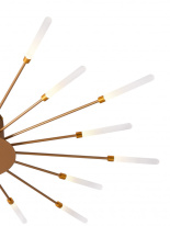 Накладная люстра Natali Kovaltseva LED LAMPS 81353 BRASS в интернет магазине Гет Лайт