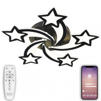 Фото Накладная люстра Natali Kovaltseva INNOVATION STYLE 83018 BLACK