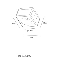 Купить Встраиваемый светильник ARTE Lamp A9285PL-1WH