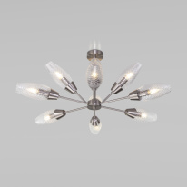 Фото Люстра на штанге Eurosvet 60140/9 сатин-никель