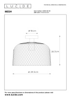 Купить с доставкой по Москве и России Накладной светильник LUCIDE 43104/30/30