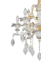 Купить Подвесная люстра AM Group CLEOPATRA SP6 WH+GL