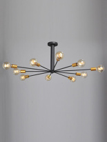 Люстра на штанге Vitaluce V4790-1/10PL в интернет магазине Гет Лайт