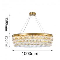 Купить с доставкой по Москве и России Каскадная люстра Favourite 2206-16C