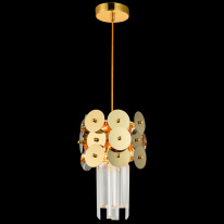 Подвесной светильник Natali Kovaltseva BEYOND 76015/1W GOLD в интернет магазине Гет Лайт