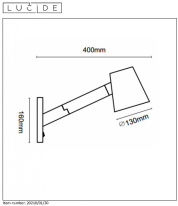 Купить Бра LUCIDE 20210/01/30