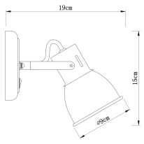 Спот ARTE Lamp A1677AP-1GY Купить Спот ARTE Lamp A1677AP-1GY