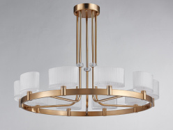 Фото Люстра на штанге Newport 4338+2/C gold
