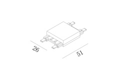 Купить Коннектор SWG pro CN-SLIM-WH-I