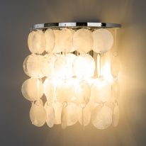 Цена на Бра Eurosvet 60084/2 хром/перламутр