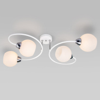 Фото Люстра на штанге Eurosvet 30136/4 белый