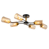 Люстра на штанге Escada 1131/6P Black/Gold Фото Люстра на штанге Escada 1131/6P Black/Gold