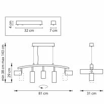 Цена на Подвесная люстра Lightstar LR735373872