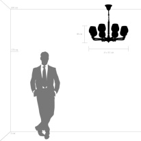 Купить с доставкой по Москве и России Подвесная люстра Lightstar 706082