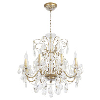 Цена на Подвесная люстра Crystal Lux ODELIS SP8 GOLD