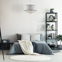 Подвесная люстра Eurosvet 10092/5 хром/прозрачный хрусталь Strotskis в интернет магазине Гет Лайт