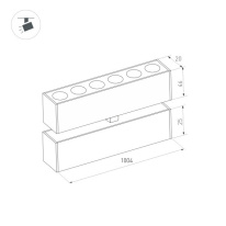 Купить Светильник на шине Arlight 034233
