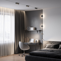 Купить с доставкой по Москве и России Светильник на шине Elektrostandard Slim Magnetic(черный 85172/01