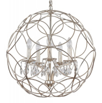 Купить Подвесная люстра Crystal Lux ARIA SP5 SILVER