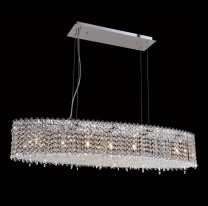 Фото Подвесная люстра Crystal Lux ETERNIDAT SP7 CHROME