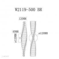 Бра iLedex W2119-500 BR Купить Бра iLedex W2119-500 BR
