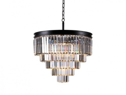 Фото Каскадная люстра Newport 31109/S black+gold