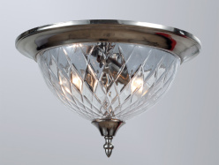 Фото Накладная люстра Newport 6403/PL satin nickel