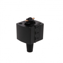 Купить Адаптер Elektrostandard TRLM-1-BK /Коннектор для однофазного шинопровода черный