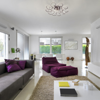 Купить Накладная люстра Eurosvet 90236/10 чёрный кофе Smart