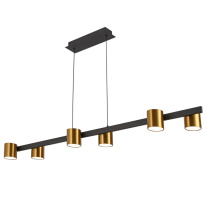 Фото Подвесная люстра Natali Kovaltseva LED LAMPS 81129/6C BRASS BLACK