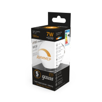 Цена на Светодиодная лампа Gauss 105102107-D