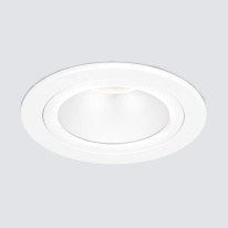 Фото Встраиваемый светильник Elektrostandard 122 MR16 белый/белый