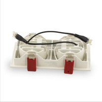 Цена на Встраиваемый светильник AM Group AM480-2 BK+WH 15,4W