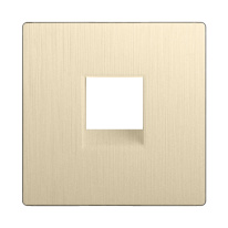 Фото Клавиша Werkel WL10-RJ-11-CP (шампань рифленый)