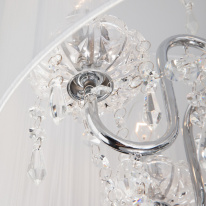 Купить Подвесная люстра Eurosvet 2045/5 хром/белый